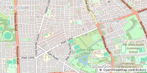 Map of Manchester