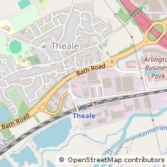 Map of Reading, Berkshire