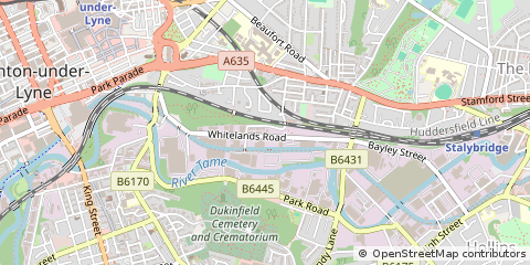 Map of Greater Manchester