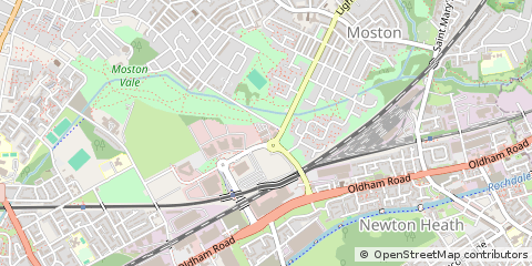 Map of Manchester