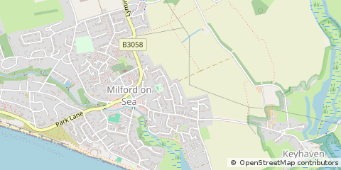 Map of Lymington