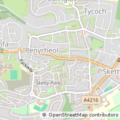 Map of Swansea