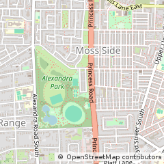 Map of Manchester