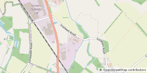 Map of Snailwell, Cambridgeshire