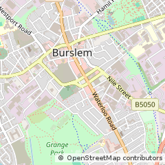 Map of Burslem