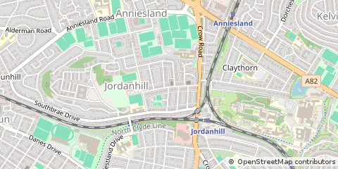 Map of Glasgow