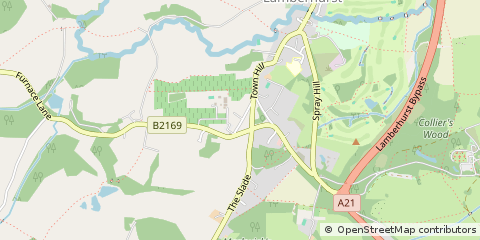 Map of Lamberhurst