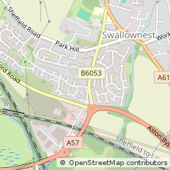 Map of Sheffield