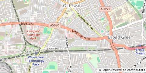Map of Liverpool