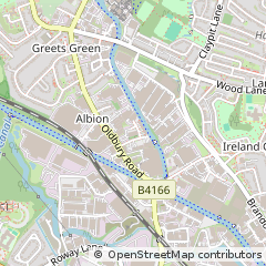 Map of West Bromwich