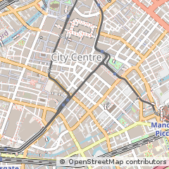 Map of Manchester