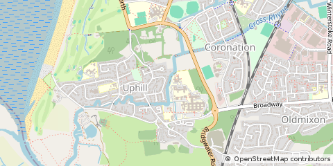 Map of Weston-Super-Mare