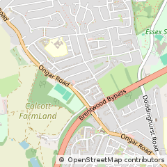 Map of Brentwood