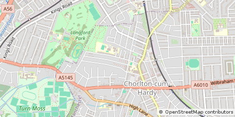 Map of Manchester