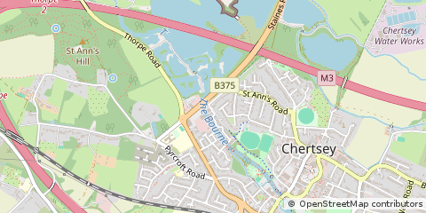 Map of Chertsey, Essex