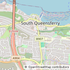 Map of Shore Road, South Queensferry