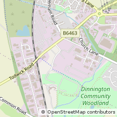 Map of Sheffield, South Yorkshire