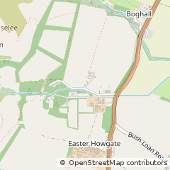 Map of Penicuik, Midlothian
