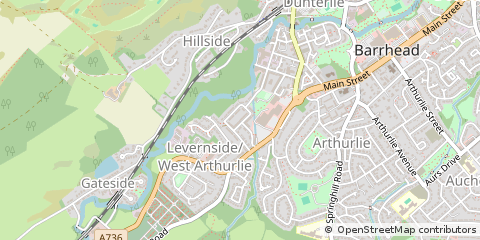 Map of Glasgow