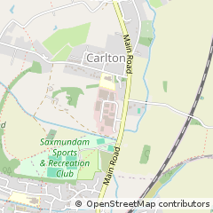 Map of Saxmundham, Suffolk