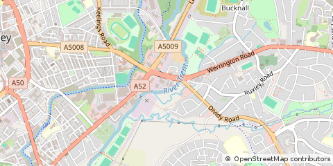 Map of Stoke-on-Trent