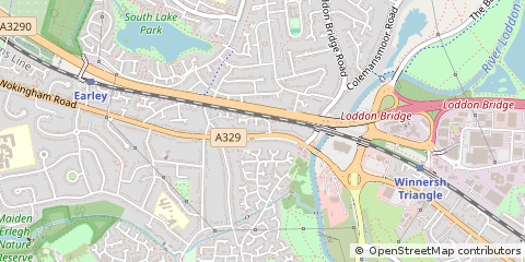 Map of Reading