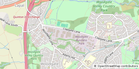 Map of Birmingham