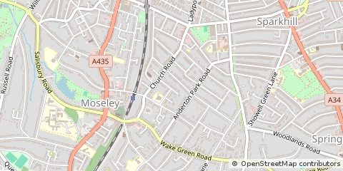 Map of Birmingham