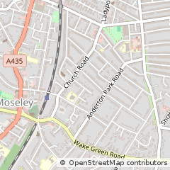 Map of Birmingham