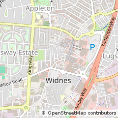Map of Widnes