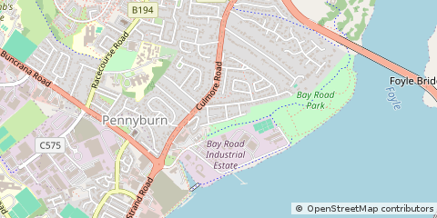 Map of Derry
