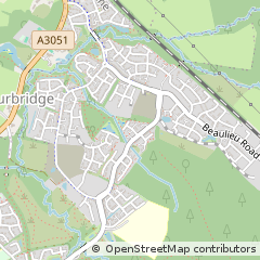 Map of Curbridge