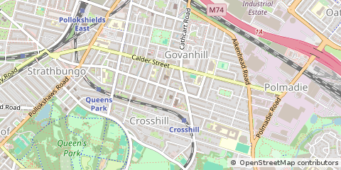 Map of Glasgow