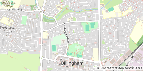Map of Billingham