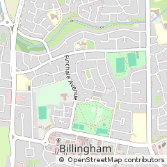 Map of Billingham