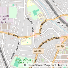 Map of Wembley