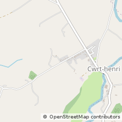 Map of Carmarthen