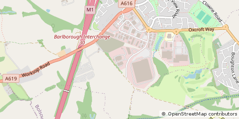 Map of Barlborough