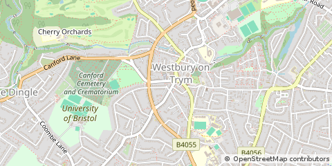 Map of Bristol, Avon