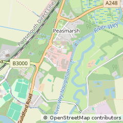 Map of Guildford, GU3 1LZ