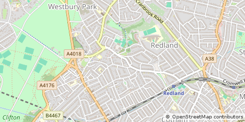 Map of Bristol, Avon