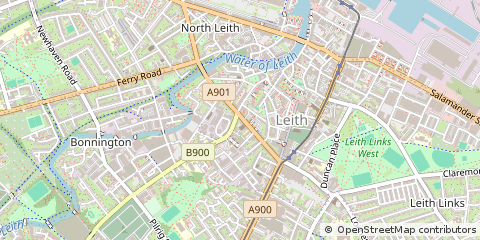 Map of Edinburgh