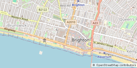 Map of Brighton