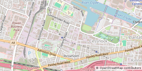 Map of Carmichael Street, Glasgow