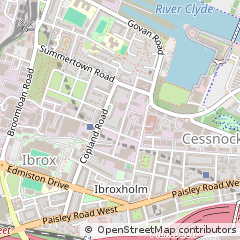 Map of Carmichael Street, Glasgow