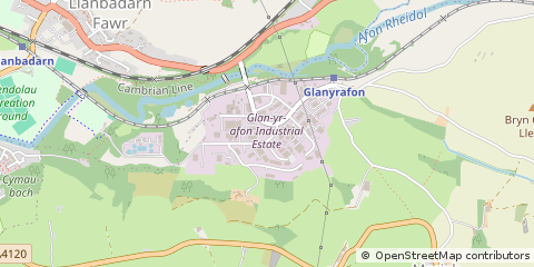 Map of Aberystwyth