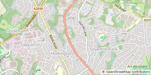Map of ST. Leonards-on-SEA