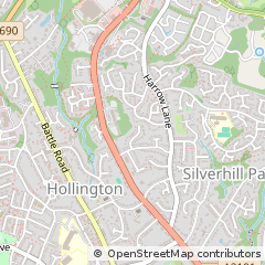 Map of ST. Leonards-on-SEA