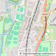 Map of Derby, Derbyshire