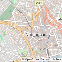 Map of Nottingham